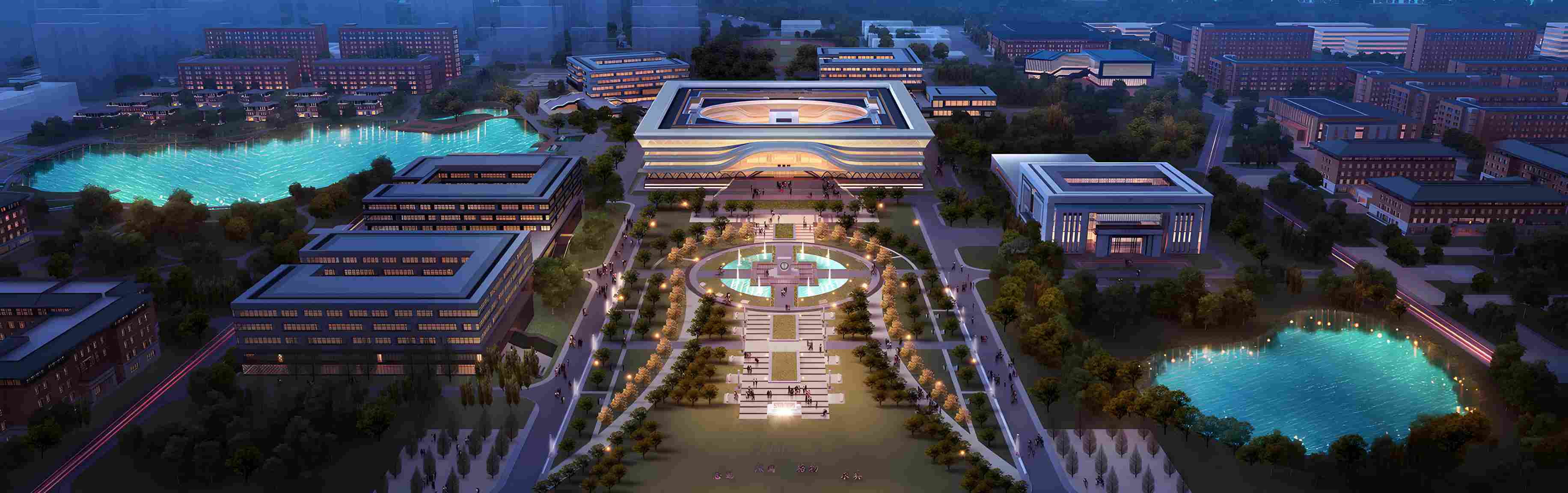 山东第一医科大学图书馆——30000㎡PVDF 固体氟碳涂料白色喷涂的铝单板